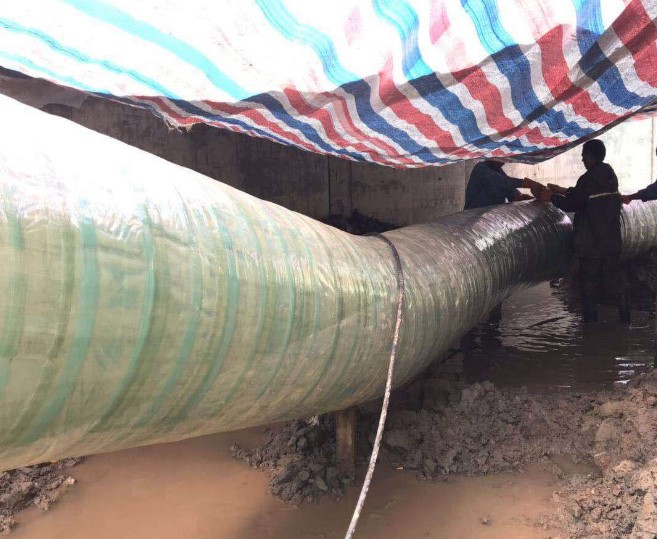 定向钻穿越用光固化保护套